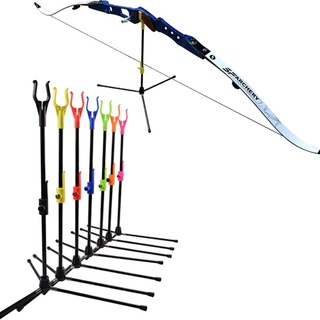 Elong Outdoor Folding Bow Stand Adjustable for Compound Bows