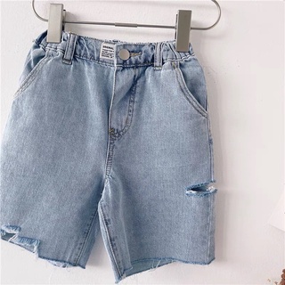 DB378 Denim Shorts กางเกงยีนส์ขาสั้น เซอร์ๆ