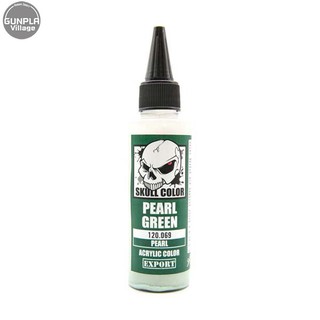 Skull Color 120.069 Pearl Green 60 ml (Pearl) Skull Color 8853100903694 (สี)