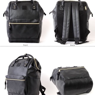 Anello PU Backpack Black (Mini Size)