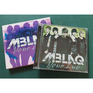 อัลบั้ม เปล่า ญี่ปุ่น MBLAQ - Your Luv Japanese Album เวอร์ Limited B ของแท้ แกะแล้ว ไม่มีการ์ด Kpop CD DVD