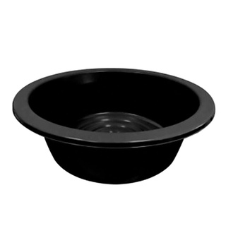 กะละมังกลมพลาสติก KCP 62 สีดำ  ถังพลาสติก  Plastic basin KCP 62 black