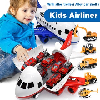 【new】⚡️READY STOCK⚡️MinJi Airplane Toys Baby & Toddler Play Aeroplane Toys Helicopter Flying Toy Kids Toy Passenger Airc
