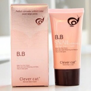 บีบีหอย BB Snail whitening blemish cream