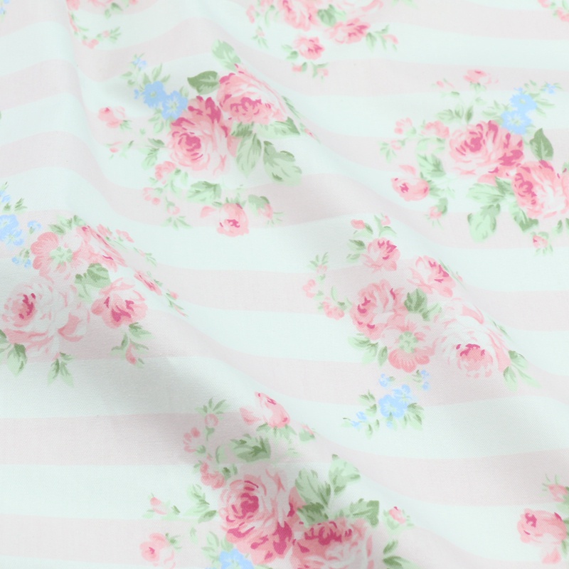 100×235 ซม. กว้างผ้าฝ้ายแท้สีชมพู Rose การพิมพ์ทอผ้า DIY Handmade สิ่งทอที่บ้านผ้าปูที่นอนวัสดุ ราคา ถูกที่สุด ดีลบีเคเค แกลเลอรีภาพที่ 5