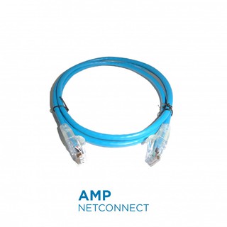 สายแลน cat6 COMMSCOPE (AMP) LAN CAT6 1.2เมตร สีฟ้า