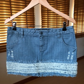 กระโปรงมินิ Chaps Denim Mini Skirt