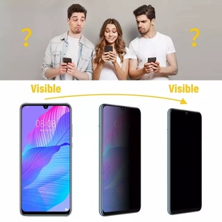 ฟิล์มกระจก กันมอง Privacy สำหรับ ไอโฟน SE 6 6s 6plus 7 7plus 8 8plus Temperedglass Privacy Anty-Spy