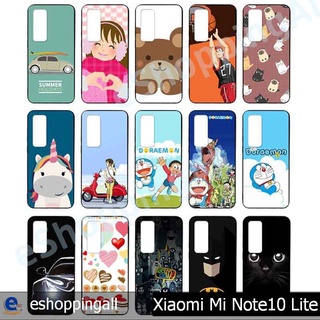 เคสพร้อมส่ง xiaomi note10 lite ชุด 2 เคสมือถือกรอบยางลายการ์ตูน กรอบมือถือส่งของในไทย