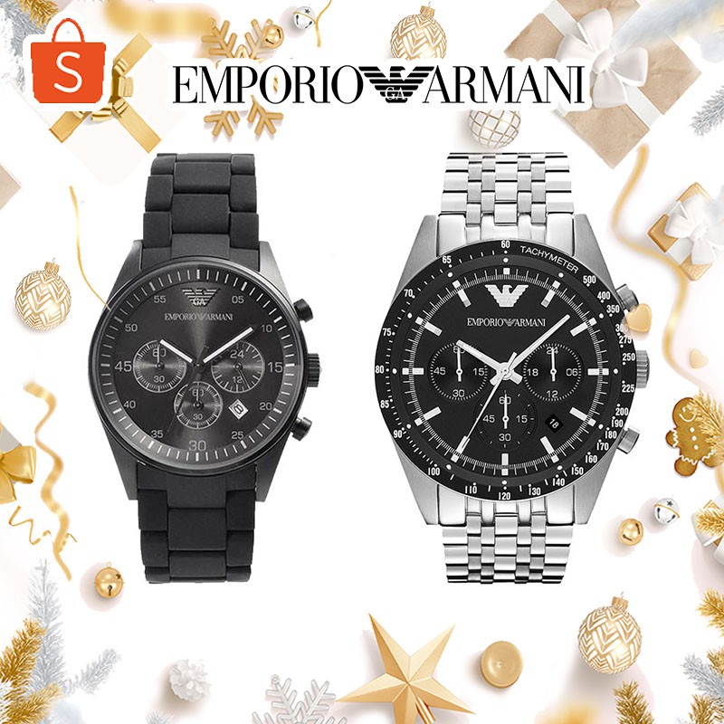 OUTLET WATCH นาฬิกา Emporio Armani OWA121 นาฬิกาผู้ชาย นาฬิกาข้อมือผู้หญิง แบรนด์เนม Brand Armani Watch AR5889