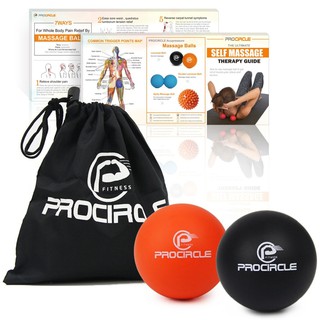 PROCIRCLE Lacrosse Balls Deep Tissue Massager