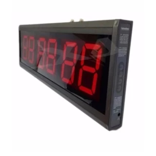 นาฬิกาดิจิตอลแขวนผนัง ขนาดใหญ่ รุ่นHB-6020 เหมาะสำหรับสำนักงาน ห้องประชุม และสถานที่สาธารณะขนาดใหญ่