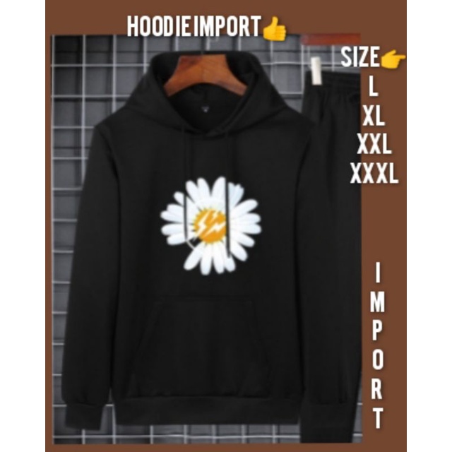 Deas Off White เสื้อกันหนาวผู้ชายเสื้อกันหนาว ESOBOY HOODIE JUMPER Bread XXL เสื้อกันหนาว l