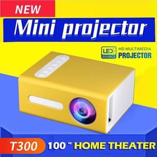 มินิ​โปร​เจ​ค​เตอร์​ T300 mini projector เครื่องฉายโปรเจคเตอร์ FHD1080P​