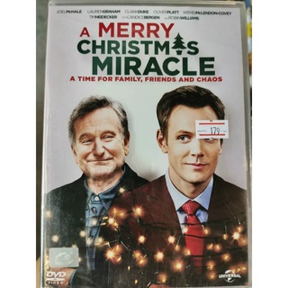 DVD : A Merry Christmas Miracle (2014) ปาฏิหาริย์คริสต์มาสแสนสุข " Joel McHale, Lauren Graham, Robin Williams "