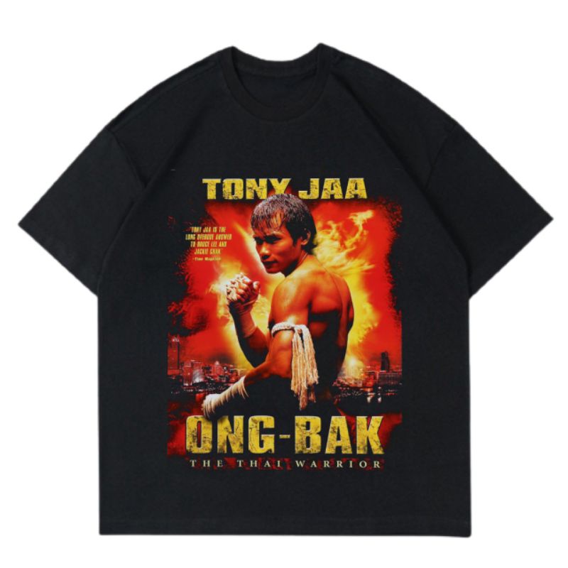 เสื้อยืด ONG BAK - TONY JAA | สงครามมวยไทย | ฟิล์มเสื้อยืด bootleg vintage ผู้ชายผู้หญิงผู้ใหญ่วัยรุ