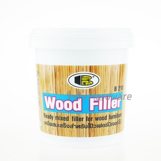 Bosny โป๊วไม้ ซ่อมไม้ No.1 Teak สีไม้สัก 500 กรัม บอสนี่ Wood Filler รอยร้าวไม้ A53-01