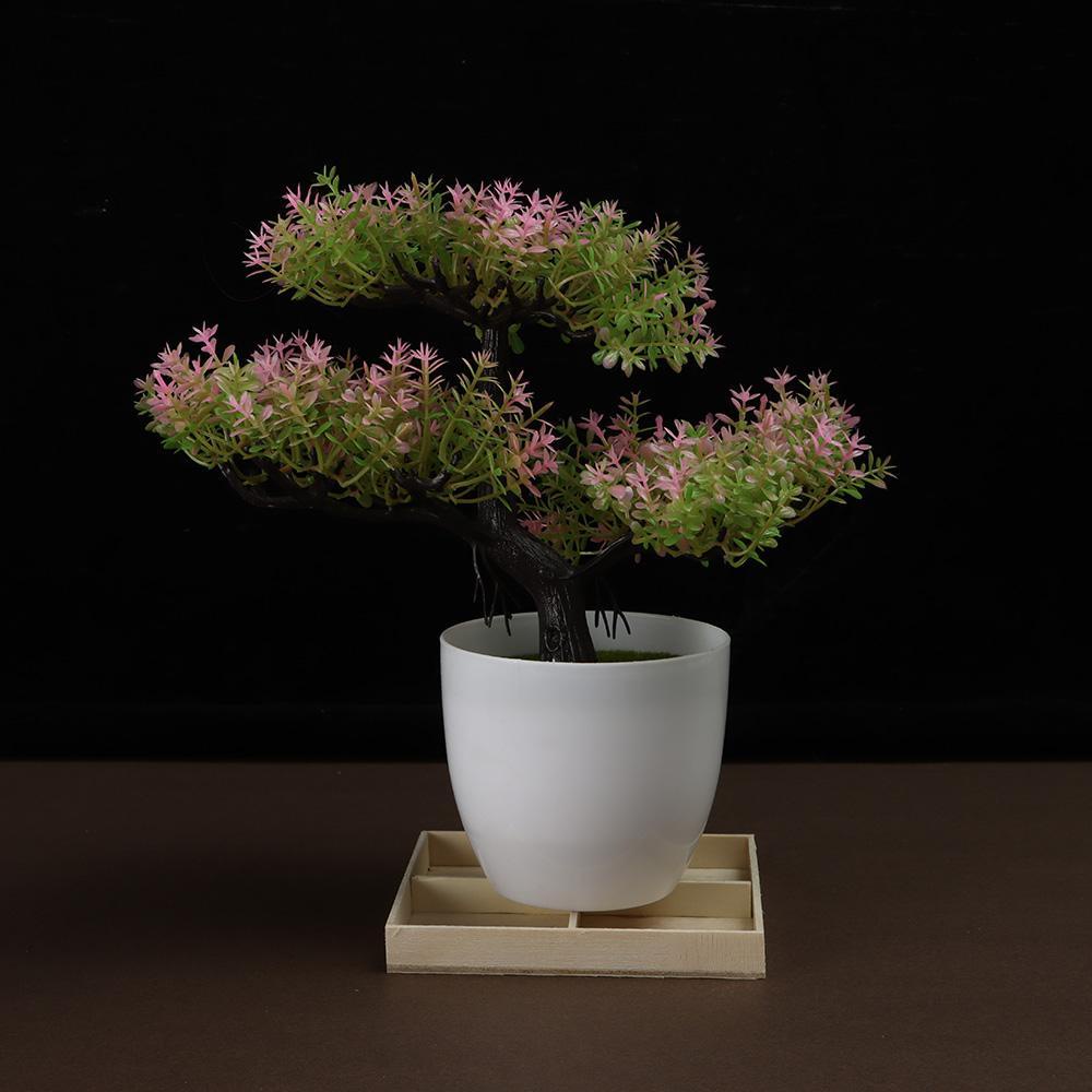 Lisar กระถางดอกไม้ไม้ถาดเครื่องสําอางเครื่องมือจัดเก็บเครื่องประดับแสดงพาเลทแบ่งลิ้นชัก Desktop Organizer - รูปที่ 6