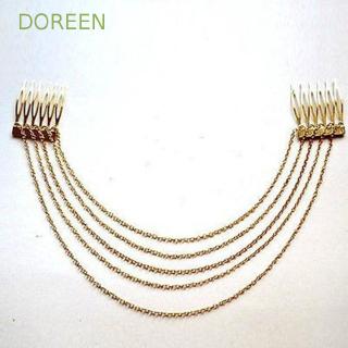 DOREEN Fashion Hair Cuff Pin Fringes Chains Head Band Hair Band