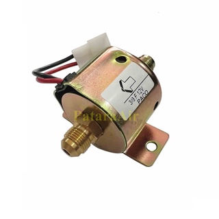 โซลินอยด์ แอร์ เกลียว 3/8 เตเปอร์ 12V. แฟร์ AC Flare Solenoid Valve (Rear)