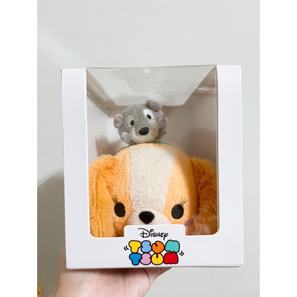 🐶พร้อมส่ง🐶 ตุ๊กตา tsum tsum คอลเลคชั่น lady and the tramp - ของใหม่ในกล่อง