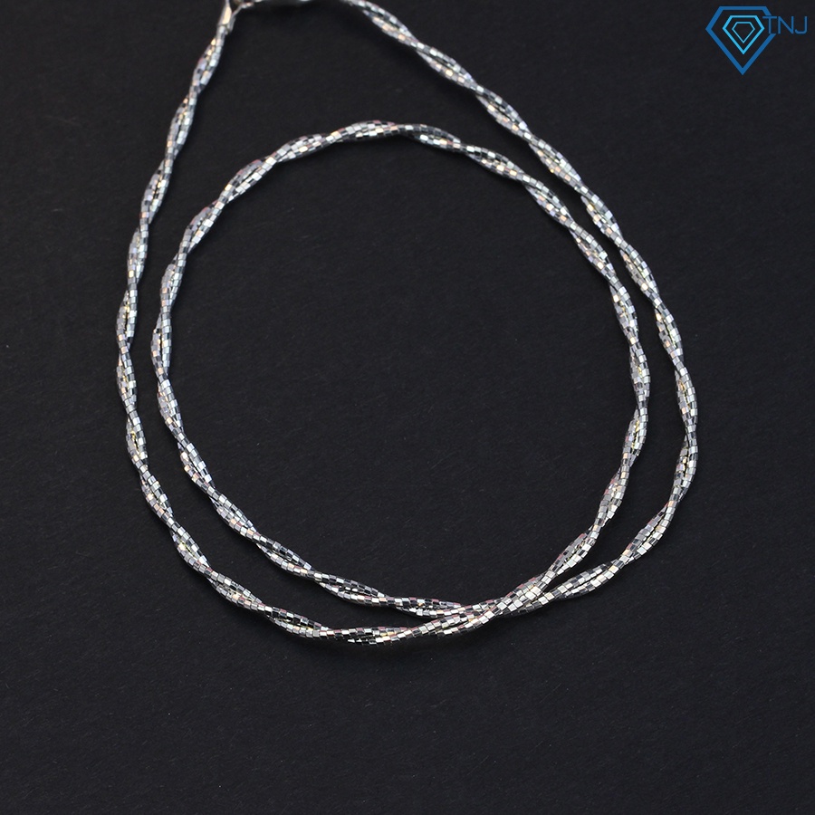 สร้อยคอเงินเนื้อนุ่มสําหรับผู้หญิงสวย DNK0013 TNJ Jewelry
