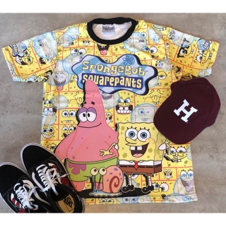 เสื้อยืด &amp; เดรสลาย spongebob souarepants