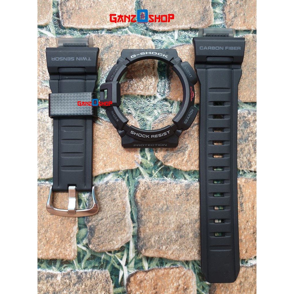 เข็มขัดคาสิโอ เข็มขัด กรอบสายนาฬิกา  G-Shock Carbon Fiber รุ่น G-9300