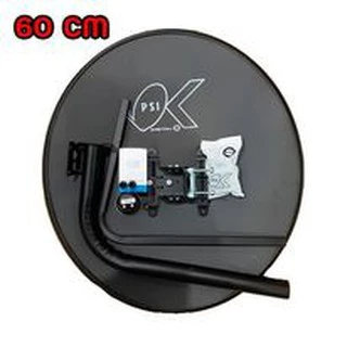 จานดาวเทียม PSI OKD 60 CM (แบบติดผนัง) พร้อมสาย RG6 10 เมตร