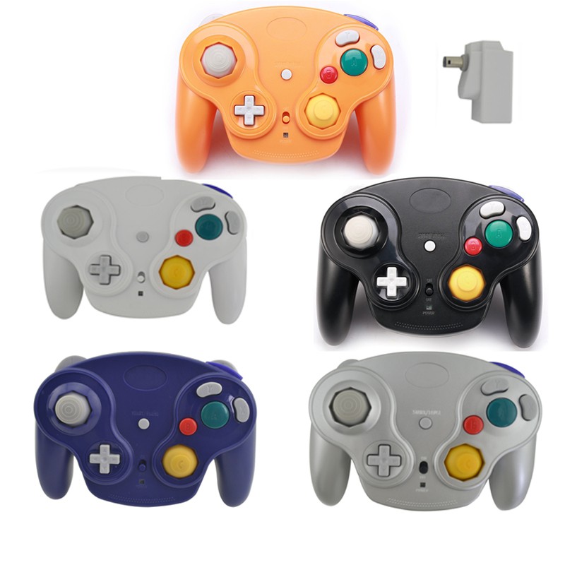 Classic 2 4g Wireless Controller Gamepad For Wii U Gamecube Ngc Gc With Receiver Adapter Joystick Joy Pad ราคาท ด ท ส ด