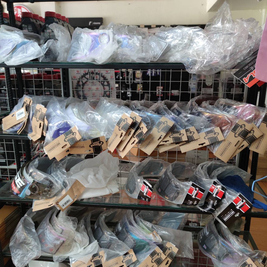 อะไหล่ Real กระจกหน้า บังลม กระจกหมวก ชิลด์หน้า Visor สำหรับ Real Helmet ทุกรุ่น มีหลายสี ปรอทและใส - รูปที่ 5