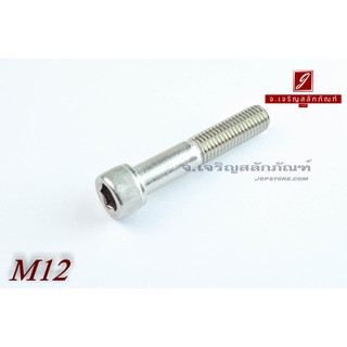 น็อตหัวจมสแตนเลส M12x65