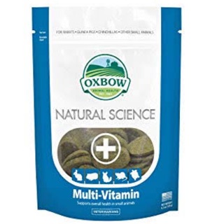 Oxbow Multi-vitamin กระตุ้นระบบภูมิต้านทาน กระต่าย แกสบี้ ชินชิล่า 120 กรัม