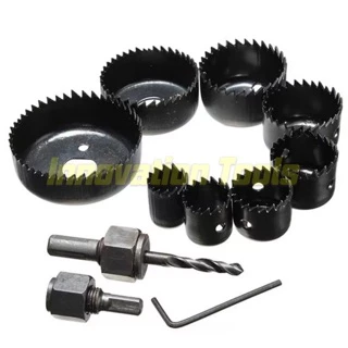 HOLE SAW โฮลซอ เจาะไม้ เจาะฝ้า เจาะพลาสติก 11ชิ้น/16ชิ้น