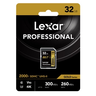 Lexar 32GB SDHC Professional 2000x (300MB/s)