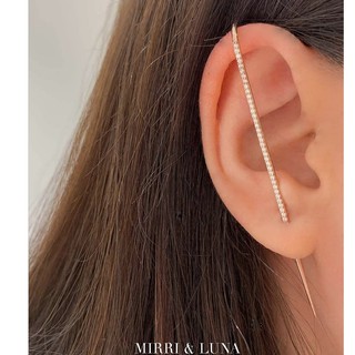 Single Thread Diamond Ear Pin