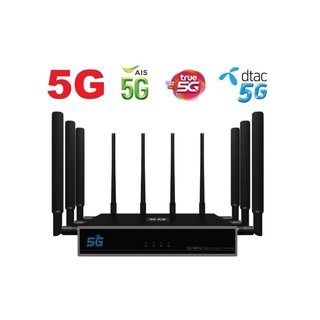 5G Router Mesh Wifi 6 รองรับ 5G AIS DTAC TRUE-H WiFi 6 Indoor &amp; Outdoor, 8 Antenna Built in High-Performance