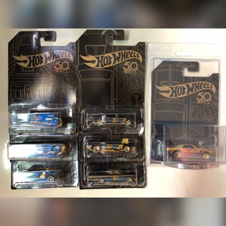 50th Anniversary 2018 Hot Wheels Black &amp; gold