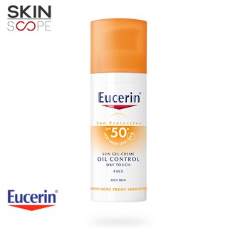 [✅พร้อมส่ง 🚚 แพคเกจยุโรป] Eucerin Sun Gel-Cream Oil Control Dry Touch  SPF 50+ PA+++ 50ml