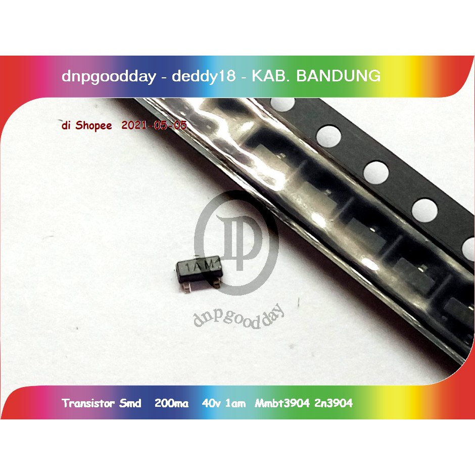 ทรานซิสเตอร์ Smd 200ma 40v 1am Mmbt3904 2n3904