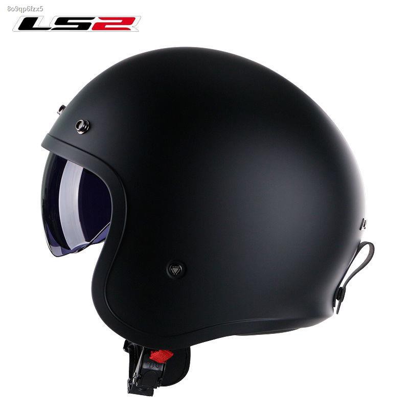 LS2 Half Helmet Electric Car Helmet Unisex General Summer Helmet Harley ...