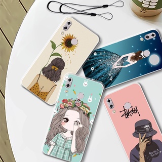 เคสโทรศัพท์มือถือซิลิโคน TPU แบบนิ่ม ลายเด็กผู้หญิงสวย สําหรับ Asus Zenfone 5 ZE620K 5z ZS620KL