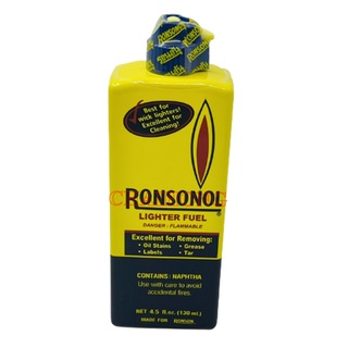 น้ำยาขจัดคราบ ขวดเล็ก (130มล) ขวดเล็ก น้ำมัน น้ำมันรอนสัน RONSONOL น้ำมันไฟแช็ค