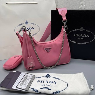 Prada re-edition Grade vip Size 22 cm  อปก.Fullboxset