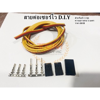 สายต่อเซอร์โว DIY ความยาว1เมตร