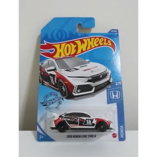 รถเหล็ก Hotwheels 2018 HONDA CIVIC TYPE R (ib012)