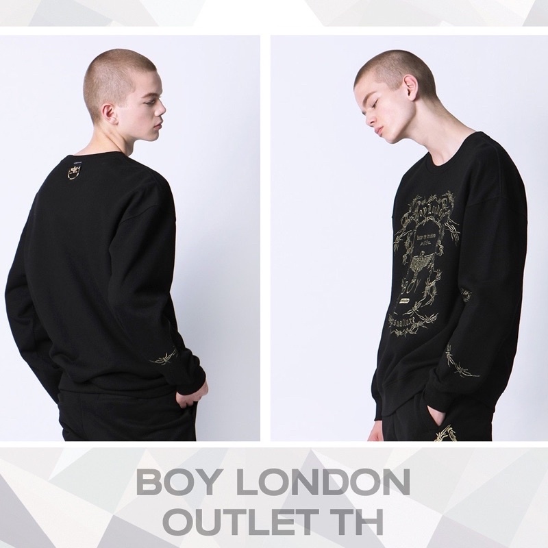 Boy London Sweater รหัส B83MT1323U boylondonoutlet.th ThaiPick