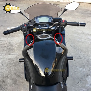 [moto] ฝาครอบถังน้ํามันเชื้อเพลิง ด้านหน้า สําหรับ Kawasaki ER6F NINJA 650 NINJA 09-10-11 ปี