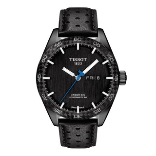 Tissot PRS 516 Powermatic 80 ทิสโซต์ พีอาร์เอส 516 พาวเวอร์เมติค 80 สีดำ ดำ T1004303605102 นาฬิกาผู้ชาย