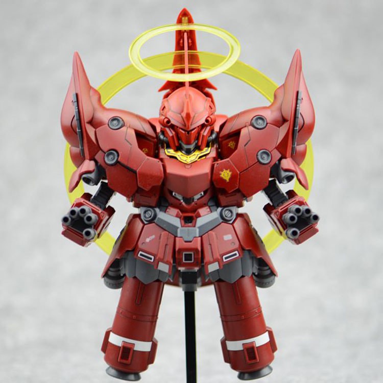 Model Gundam โมเดลกันดั้ม Gundam NEO ZEONG (392) sd โมเดลหุ่นยนต์ ตัวต่อกันดั้ม หุ่นยนต์กันดั้ม ทำสี